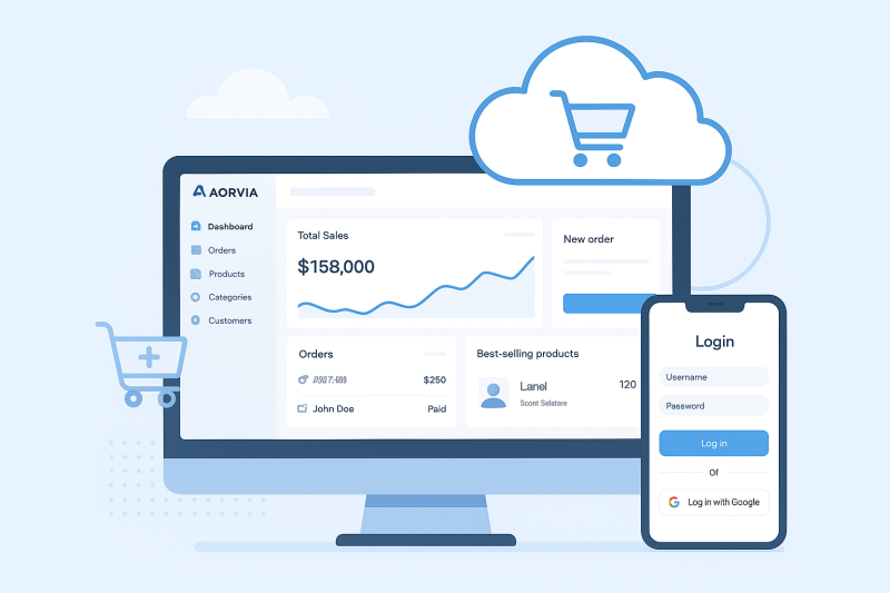 Aorvia Cloud ECommerce Una Solución Completa de Tienda Online en la Nube